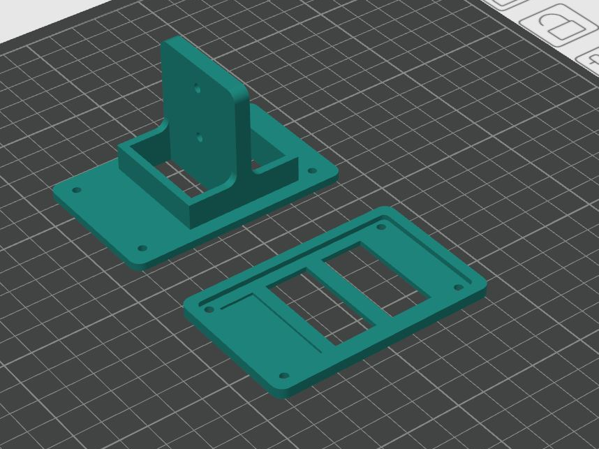 Double Anderson Plug Panel Mount