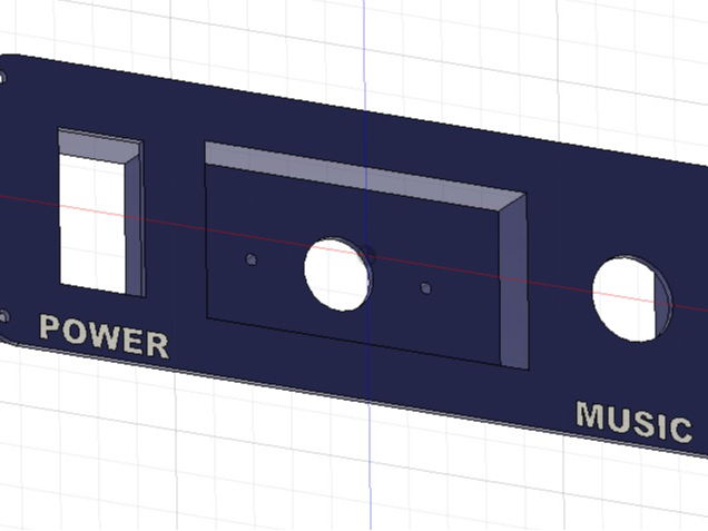 Single Din Radio Plate