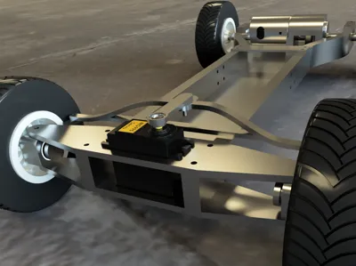 Simplest RC Car RWD Base