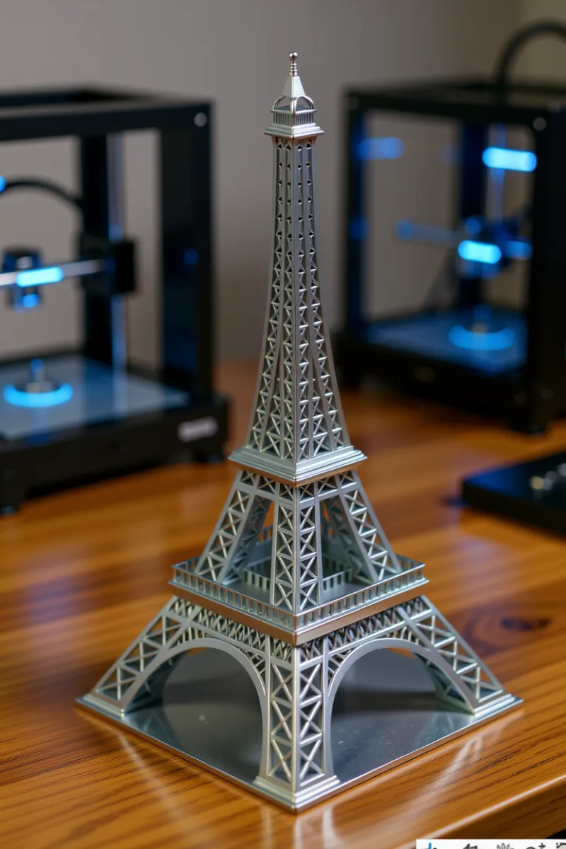Eiffel tower with Podest (Print-in-place)