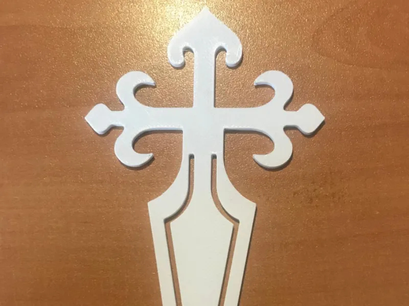 Marcapaginas Cruz de Santiago- Letras SANTIAGO
