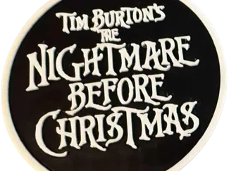 Nightmare Before Christmas Round Badge