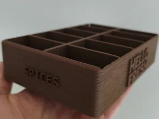 Spice & herbs rack for Hello Fresh packets