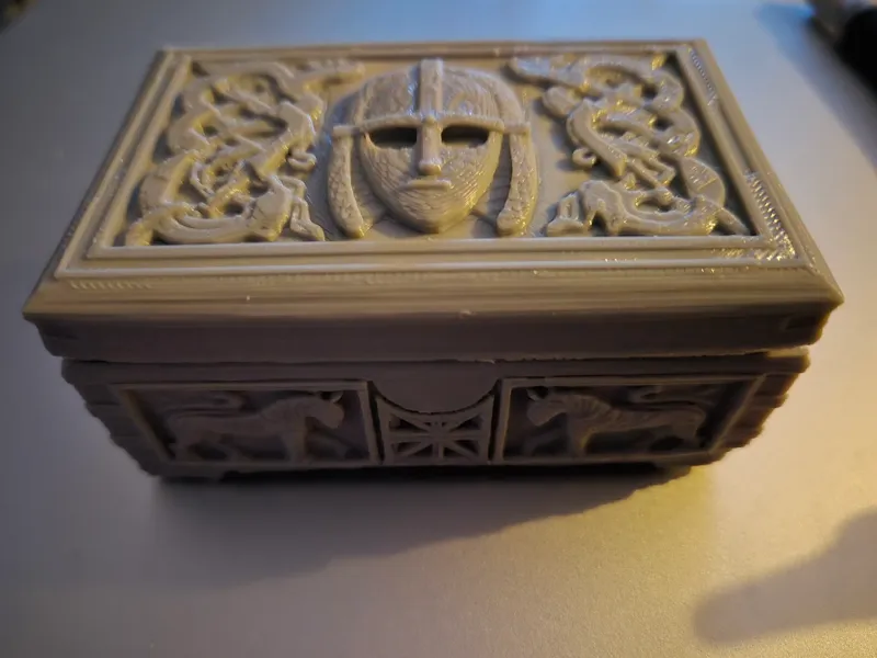 Anglo-Saxon Style Jewellery Box