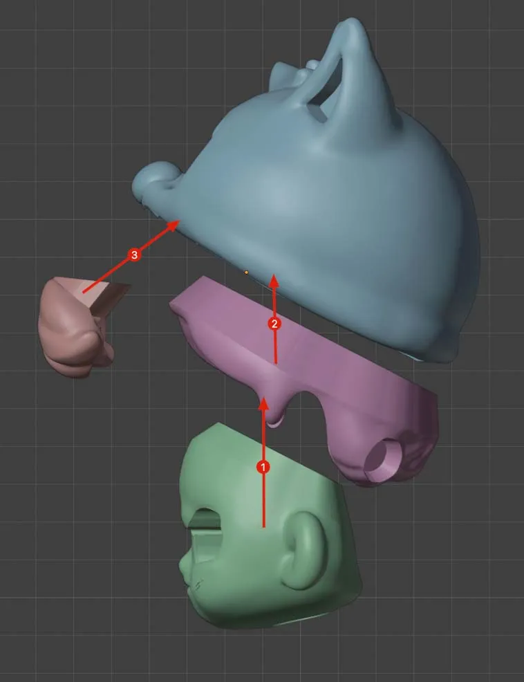 Pete (22cm) - Split Part Version - Free 3D Print Model - MakerWorld