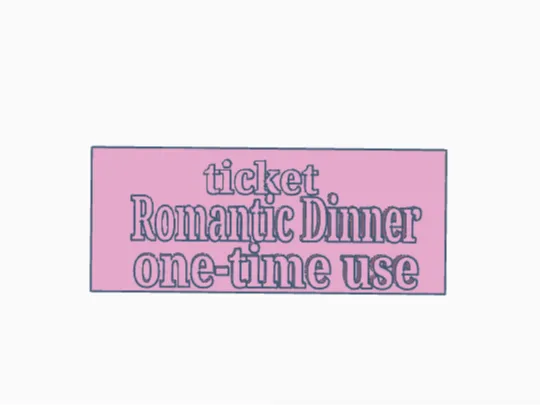 romantic dinner