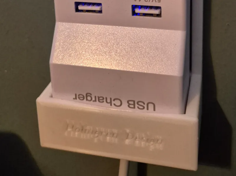 Wall Mount for 10-Port USB Charging Station