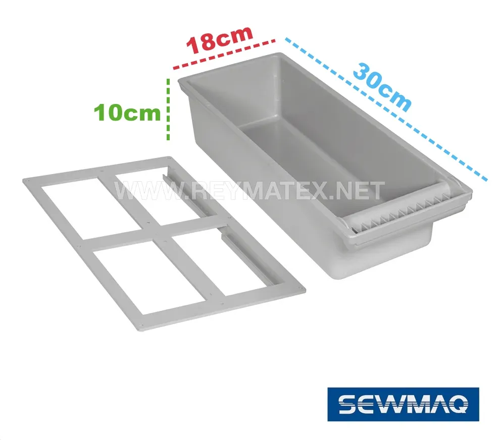 Measurements of the drawer used