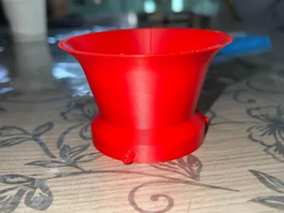 Carburetor air filter cup