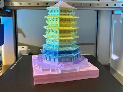 Yingxian Wooden Pagoda Lamp