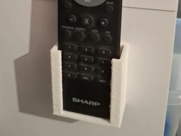 sharp remote controller holder
