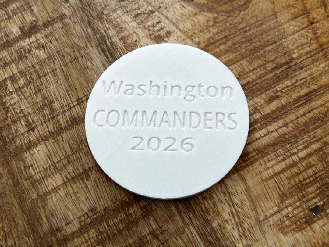 commanders coaster