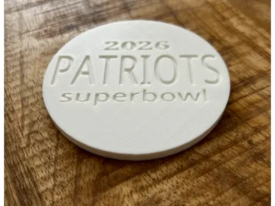 Patriots coaster