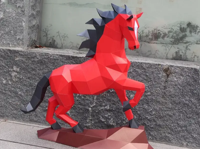Low poly Horse
