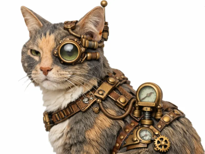 stumpunk kitty