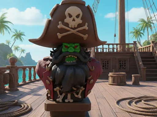 Bust of LeChuck