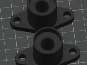Trebuchet bearing holder