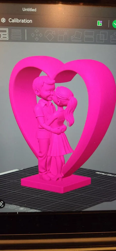 Eternal Couple Love - Free 3D Print Model - MakerWorld
