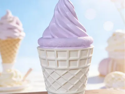 Ice Cream Pen Holder