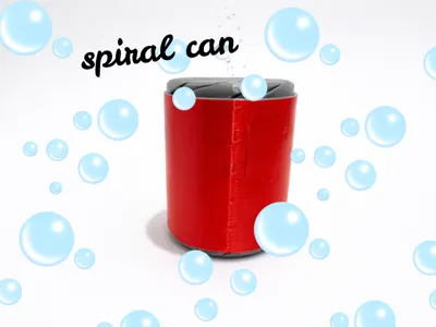spiral can
