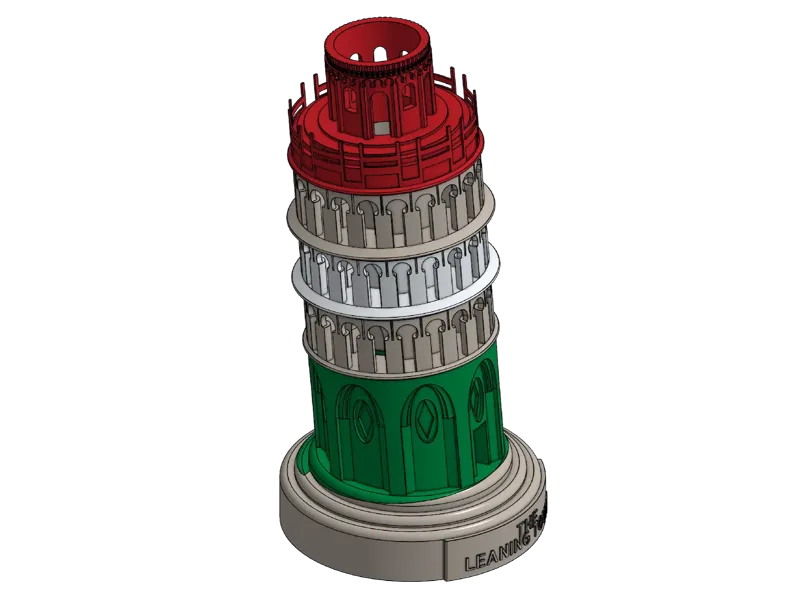 Leaning Tower of Pisa Pencil Holder