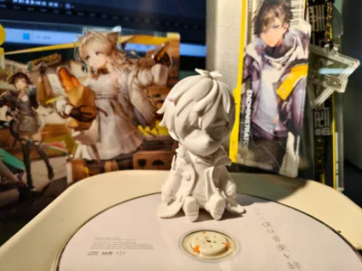 Endfield Male Administrator Mini Model Chibi Butler Unpainted