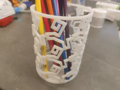 Horse-patterned Pen Holder