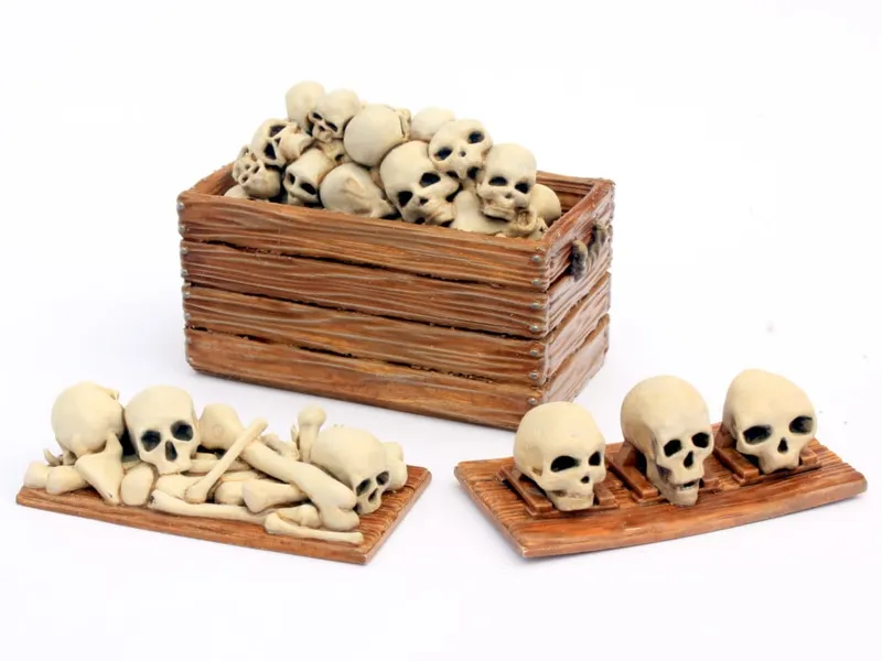 Modular Treasure Chest: Skulls and Bones  (Set #2)