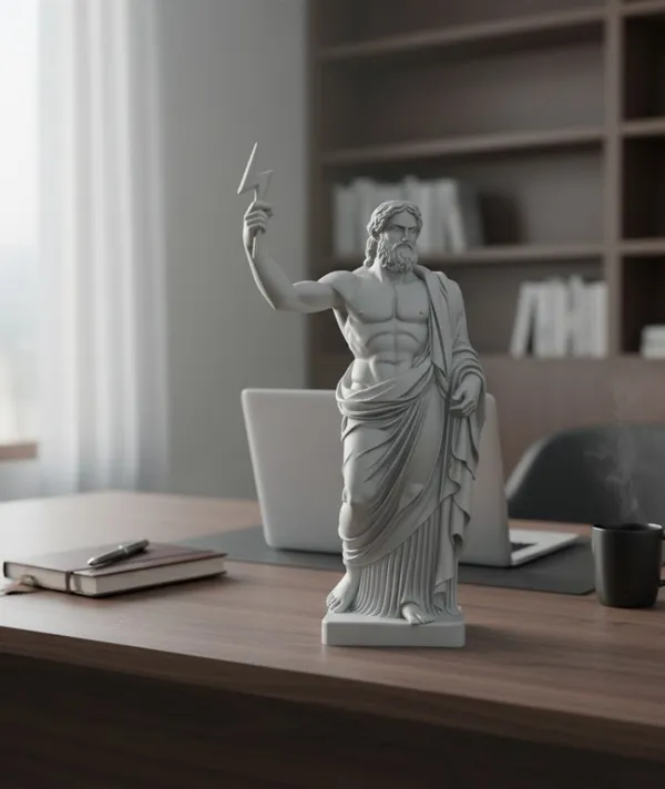 Statue de Zeus à la foudre