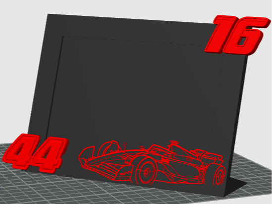 CORNICE PORTAFOTO FERRARI 10X15 ORIZZONTALE 44-16