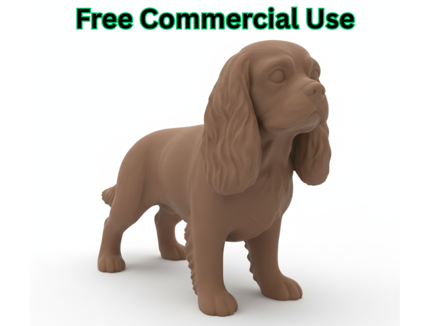 Cavalier Spaniel Figurine