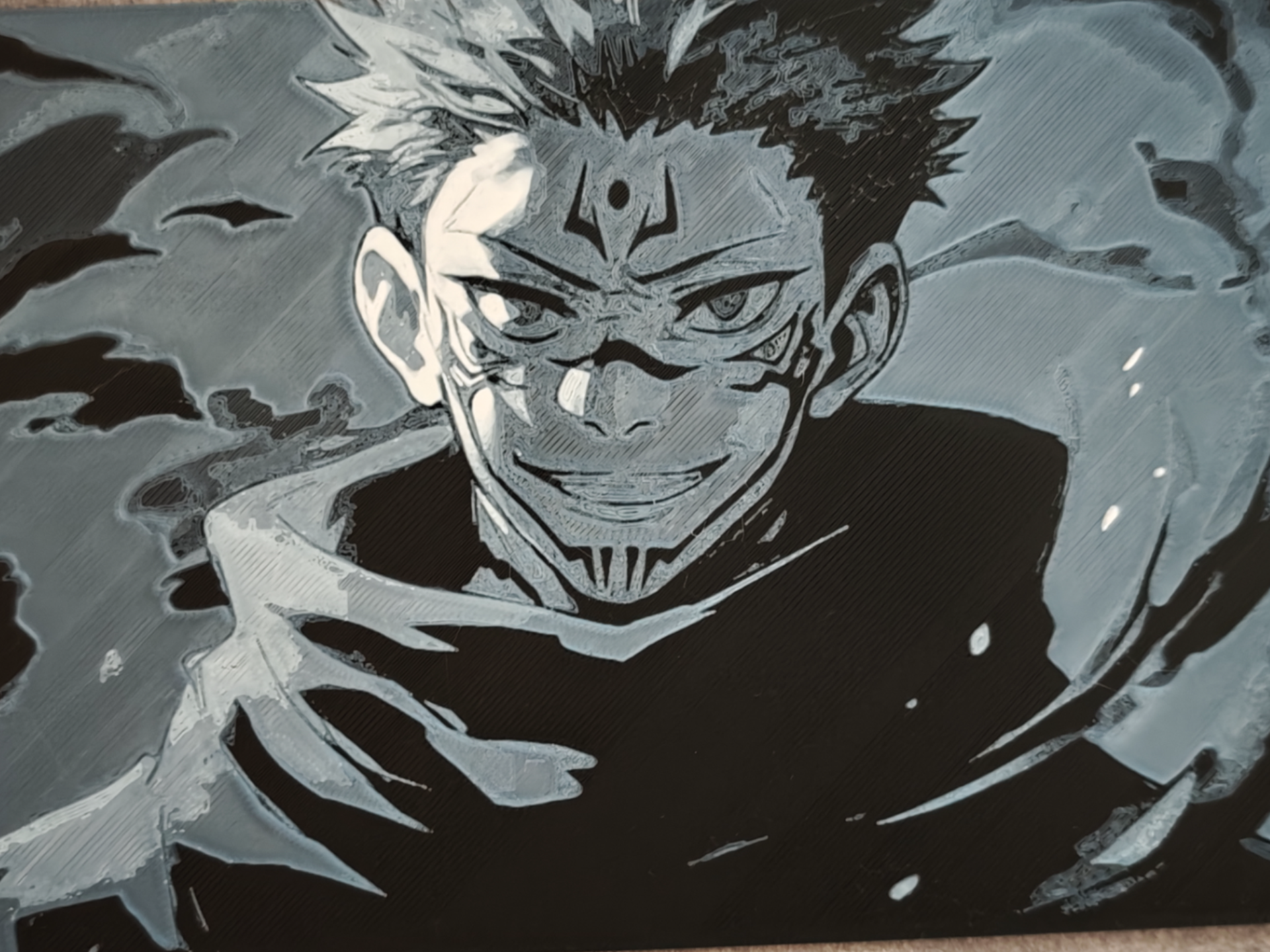Sukuna Jujutsu Kaisen Hueforge