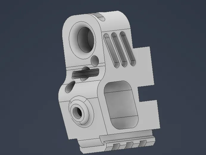 Improved Bow front end for 1911 RS X-bow