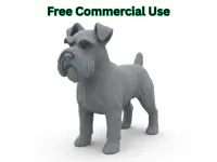 Figurine Schnauzer miniature — photo 1