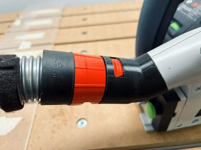 FESTOOL TS 55 FEBQ non swivel dust port to bosch