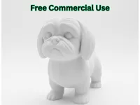 Figurine chien Shih Tzu — photo 1