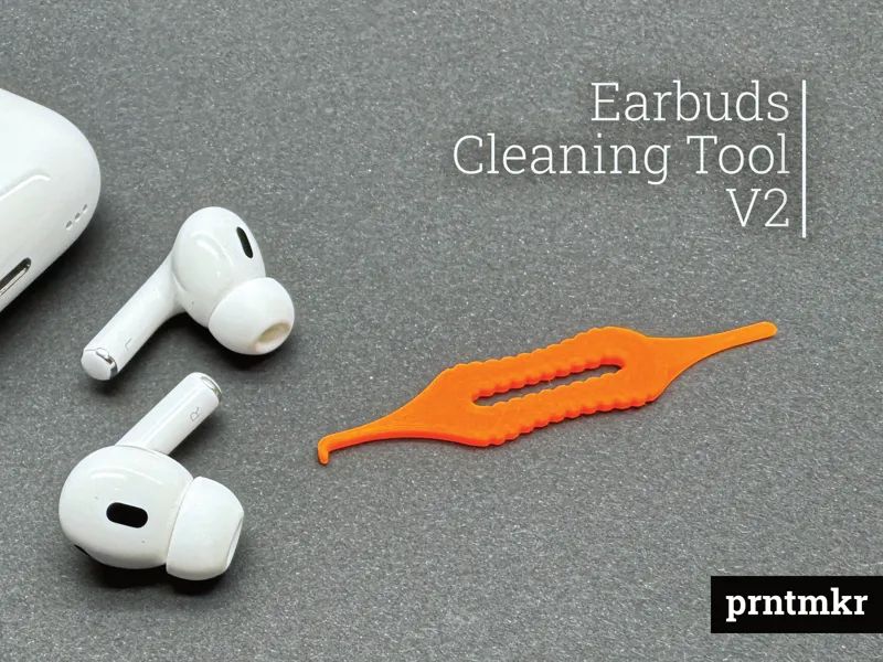 Earbuds Cleaning Tool V2 – Durable & ergonomic