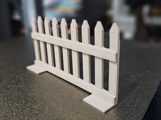 miniature architectural fence