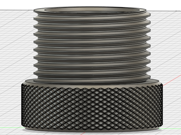 thread adapter 1/2 28 to 5/8 24