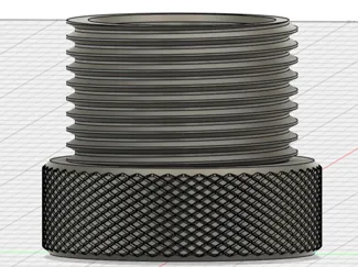 thread adapter 1/2 28 to 5/8 24