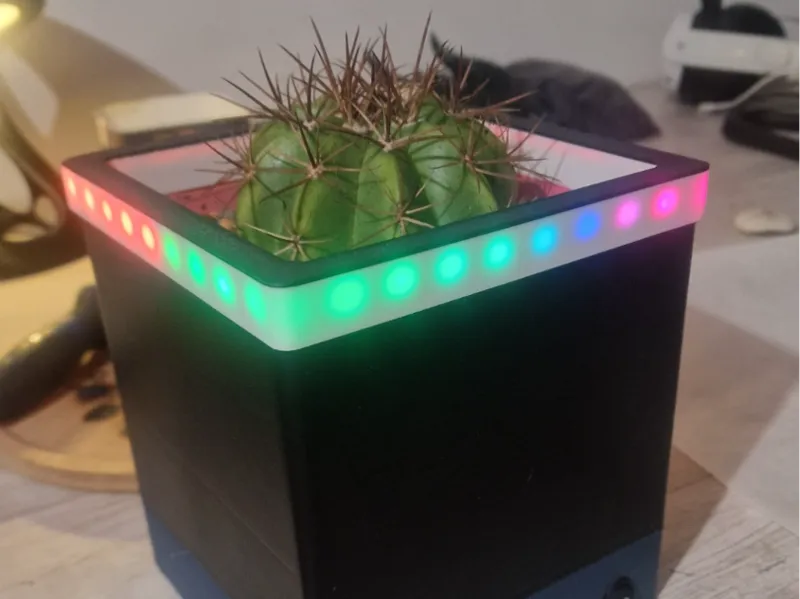 Smart RGB Planter (15x15) – Modular & Customizable