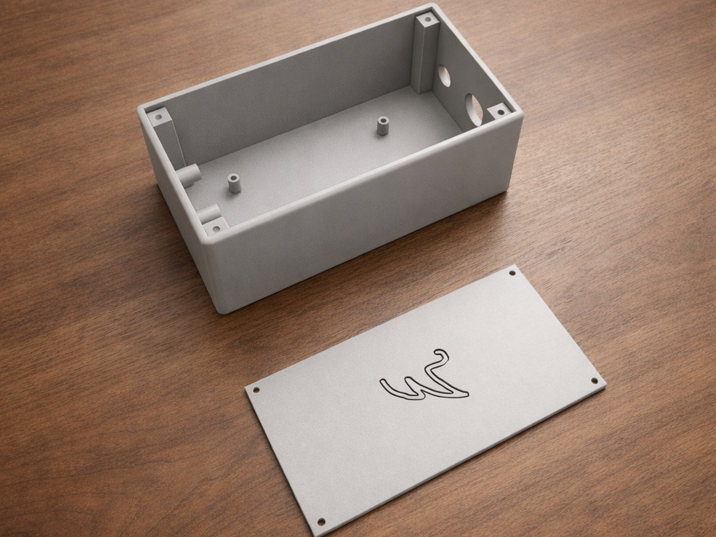 Adafruit feather box for IR 12v audio trigger