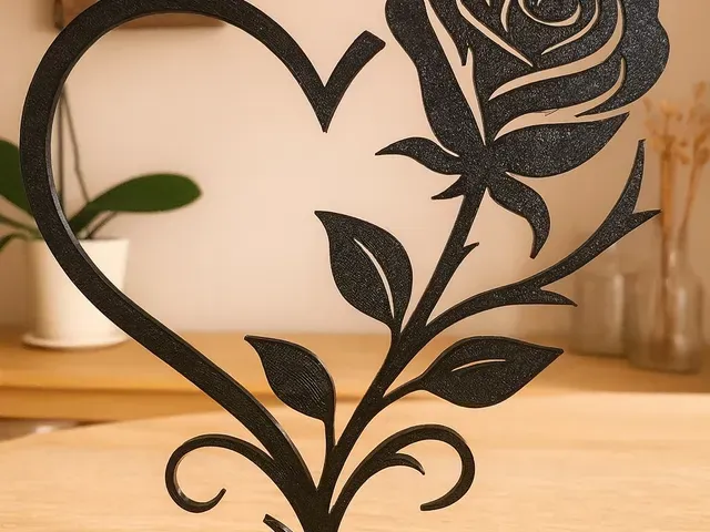 Hearts and roses love