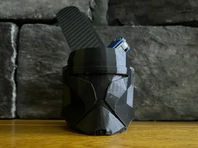 Star Wars Clone Helmet Container (Plant, Pen)
