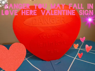 danger you may fall in love sign