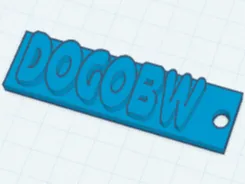 DogoBW keychain
