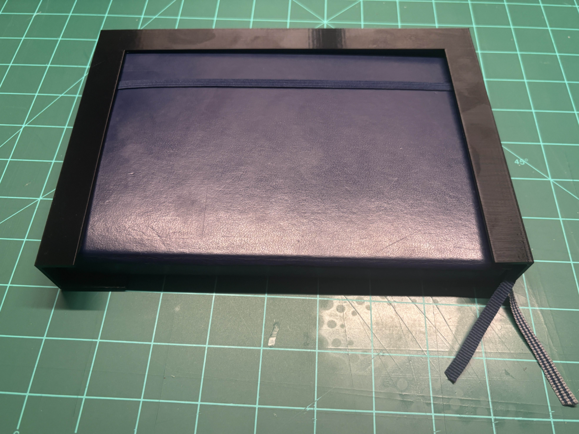 Under Desk A5 Journal Mount | Notebook Storage 