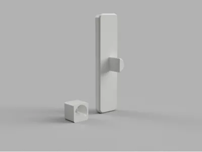 Fixed buckle for dual AMS stacking rack