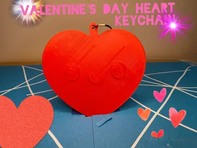 heart keychain