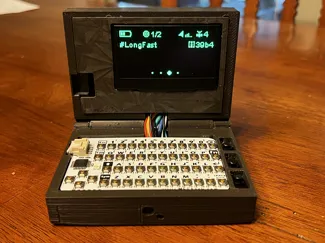 KZ Folding Meshtastic Standalone Communication